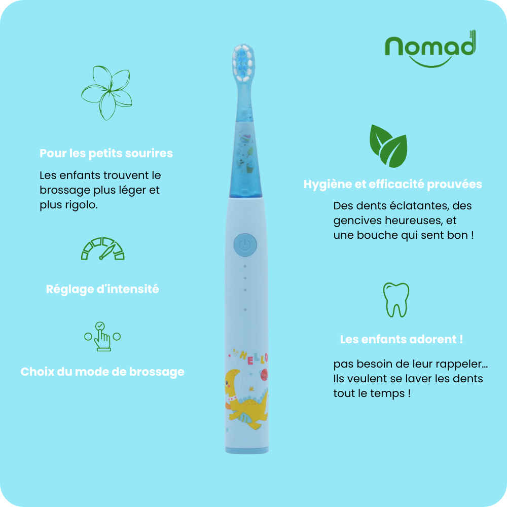 Brosse Sonique pour enfants