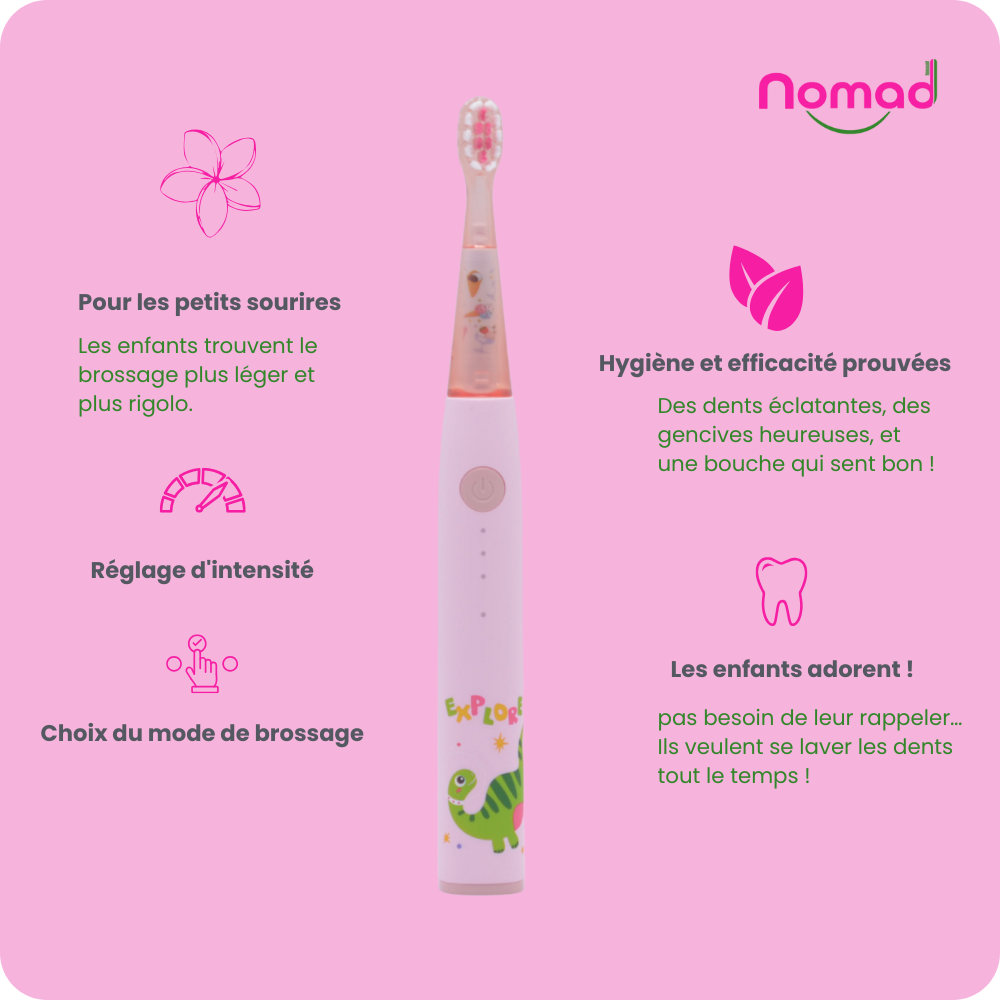 Brosse Sonique pour enfants