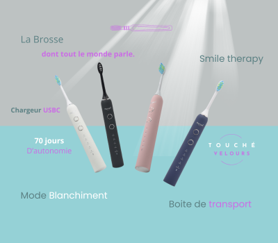 Brosse Sonic, Brosse A Dent Sonique, Brosse À Dents Sonique, Brosse Sonique Nomade, Idéale pour Voyager, Technologie Dentaire pro