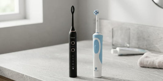 Brosse à dents sonique et soins dentaires après chirurgie - Conseil de prothésiste dentaire Nomad.