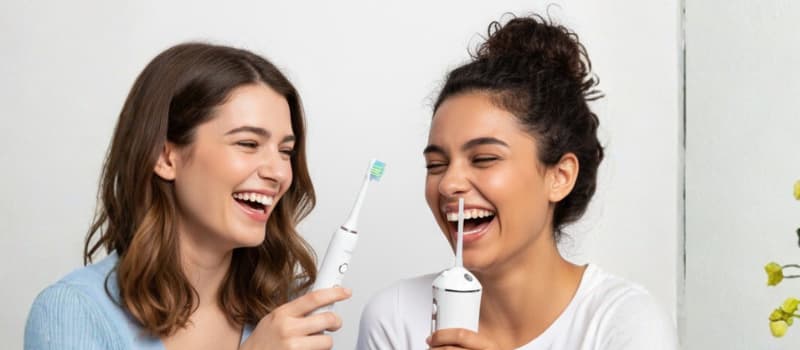 Kit de voyage Nomad Oral Care : l'élégance et l'hygiène d'une brosse sonique impeccable en déplacement.