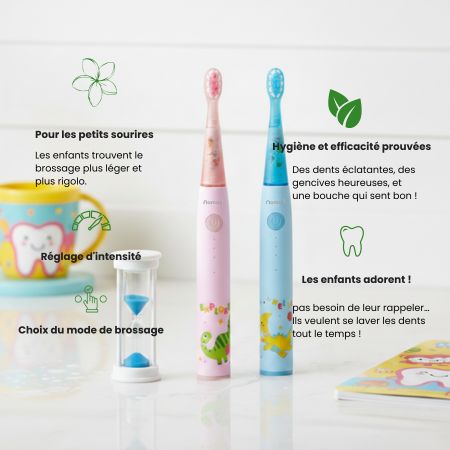 Brosse à dents sonique enfant Nomad Oral Care - Marque Française