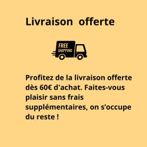 Livraison offerte partout en France - Expédition rapide Nomad Oral Care